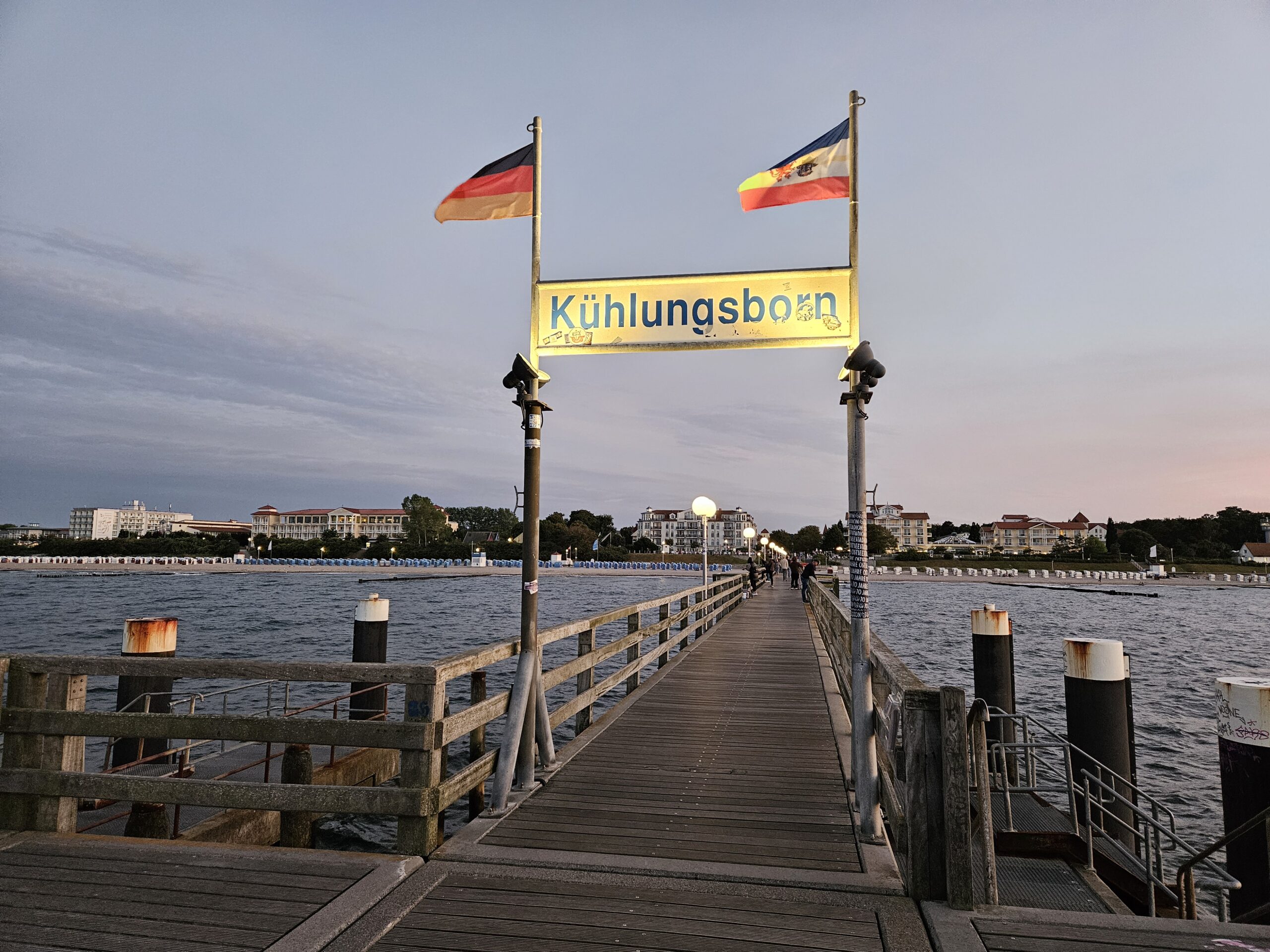 Auf der Seebrücke - Ostseebad Kühlungsborn