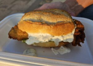 Bratfisch-Brötchen - Ostseebad Kühlungsborn