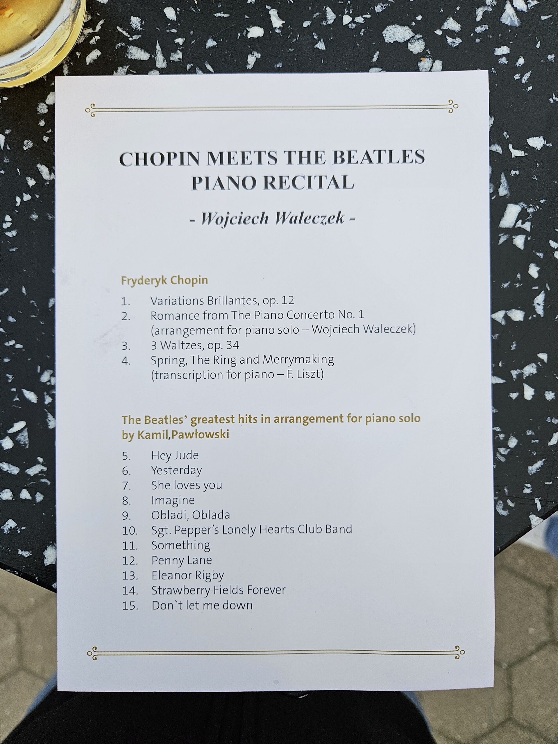 Chopin meets the Beatles Piano Recital - Wojciech Waleczek - Hafenfest - Ostseebad Kühlungsborn II