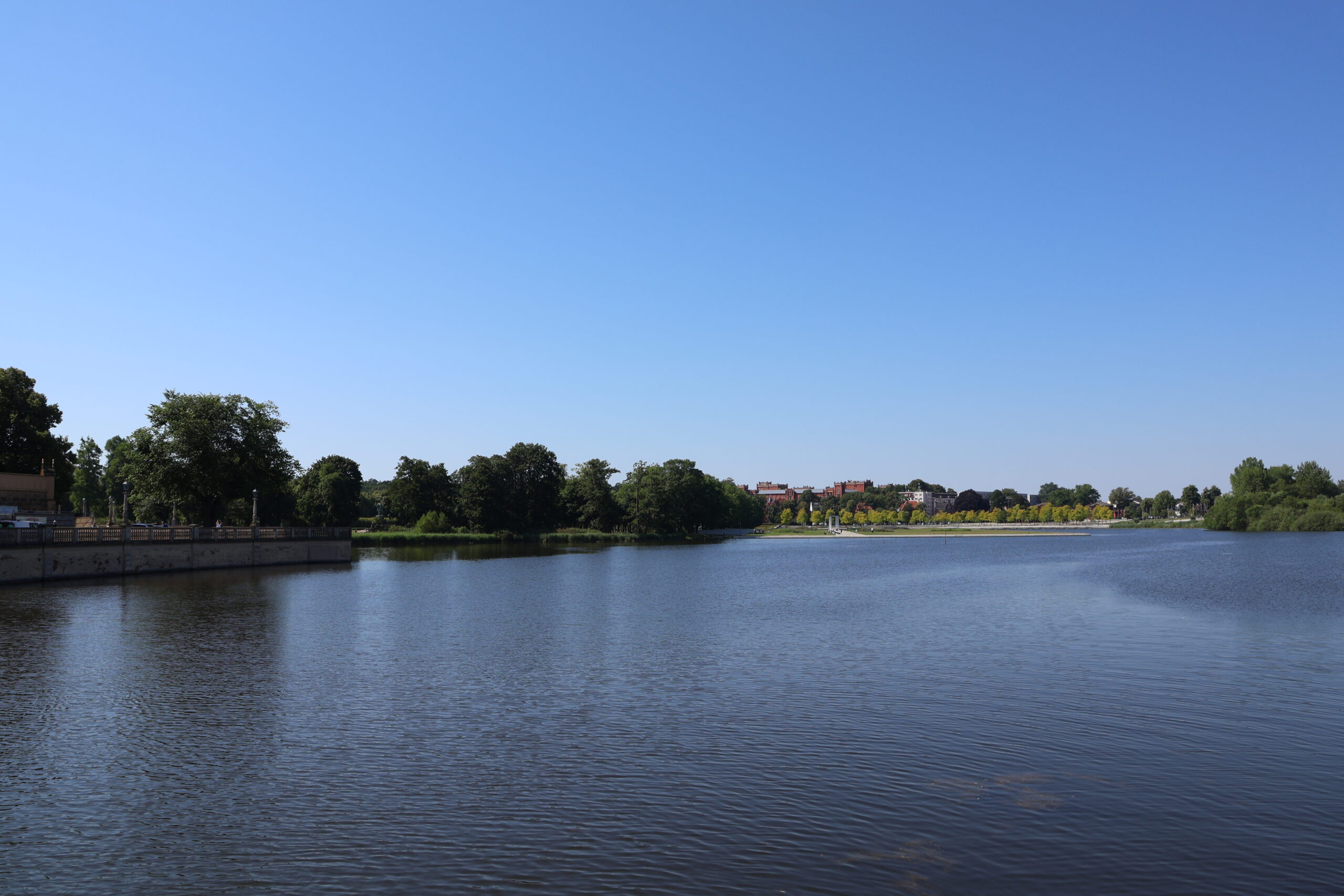 Foto über den Burgsee - Schwerin