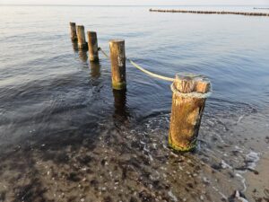 Handlauf in die Ostsee - Ostseebad Kühlungsborn