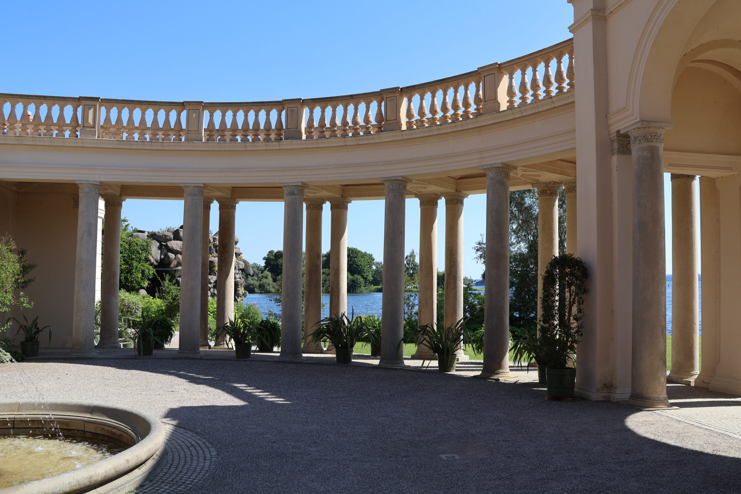 Schweriner Schloss, Burggarten