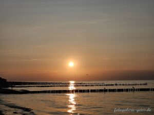 Sonenuntergang Kühlungsborn