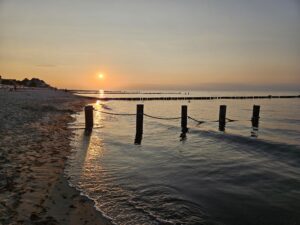 Sonnenuntergang am Strand - Ostseebad Kühlungsborn