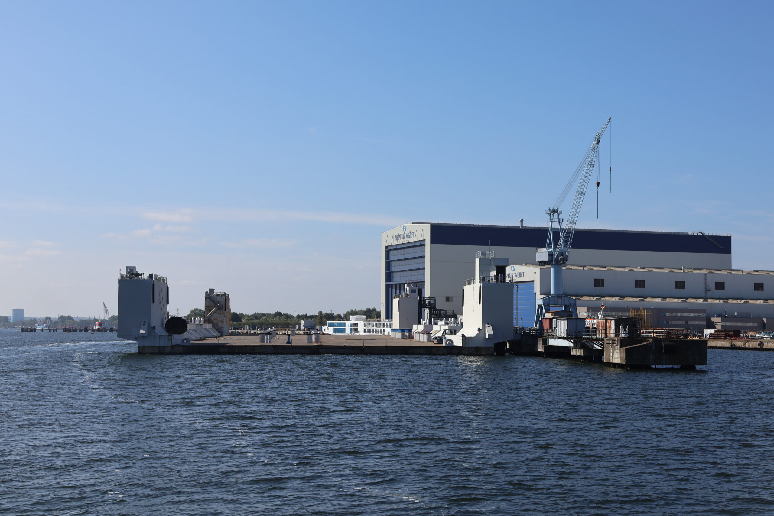 Trockendock der Neptun Werft Rostock