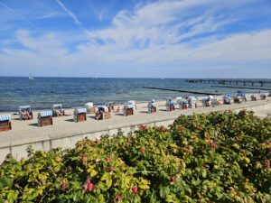 Über die Düne zum Strand fotografiert - Ostseebad Kühlungsborn