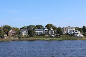 Villa-Viertel in Rostock auf dem Ostufer