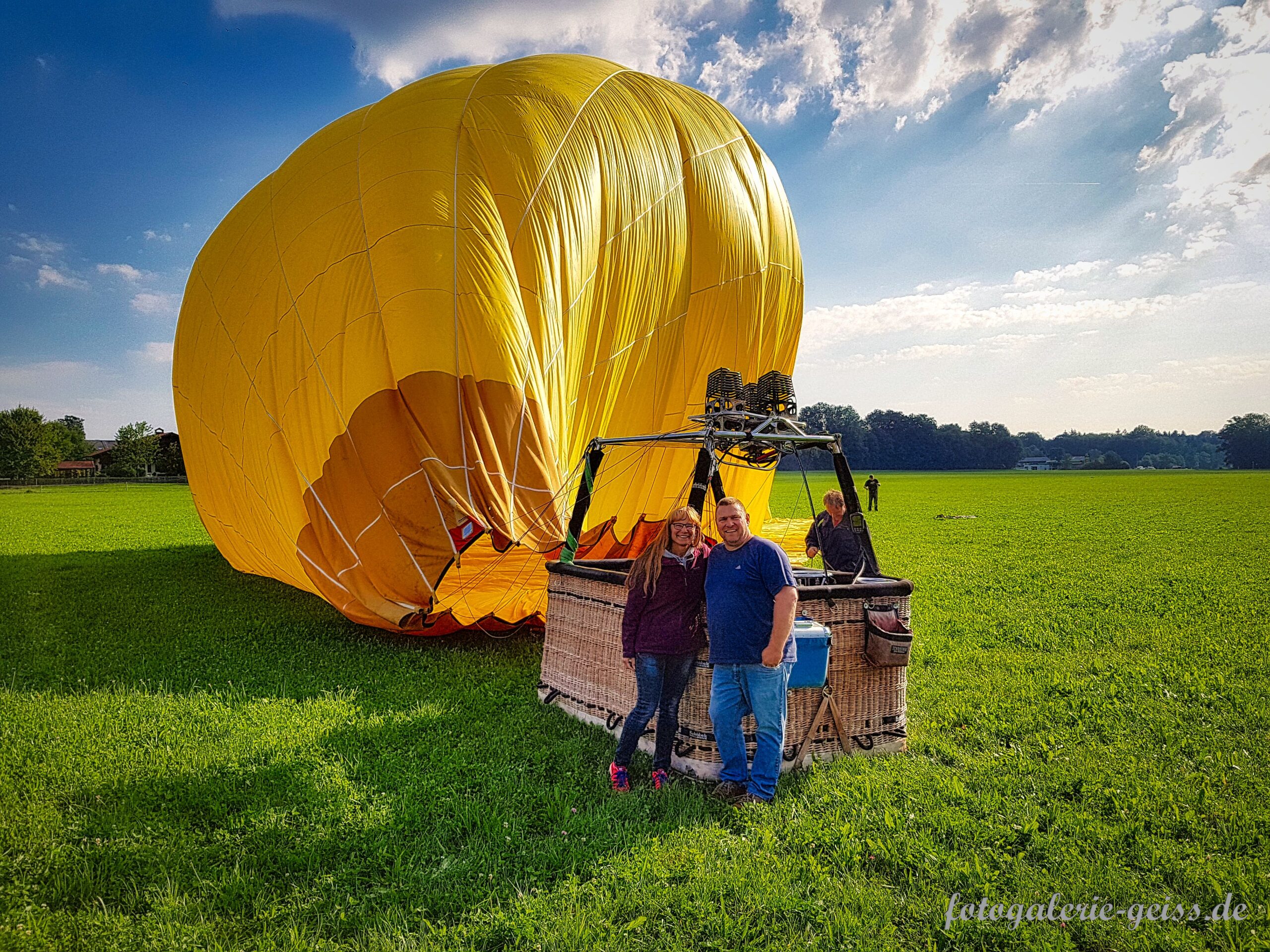 Ballonfahrt über den Chiemgau
