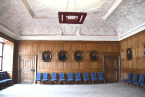 Der Speisesaal der Mönche im Kloster Eberbach