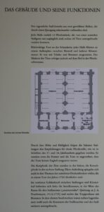 Plan des Reitstall des Kloster und Schloss Salem - Bodensee - Juli 2023_30