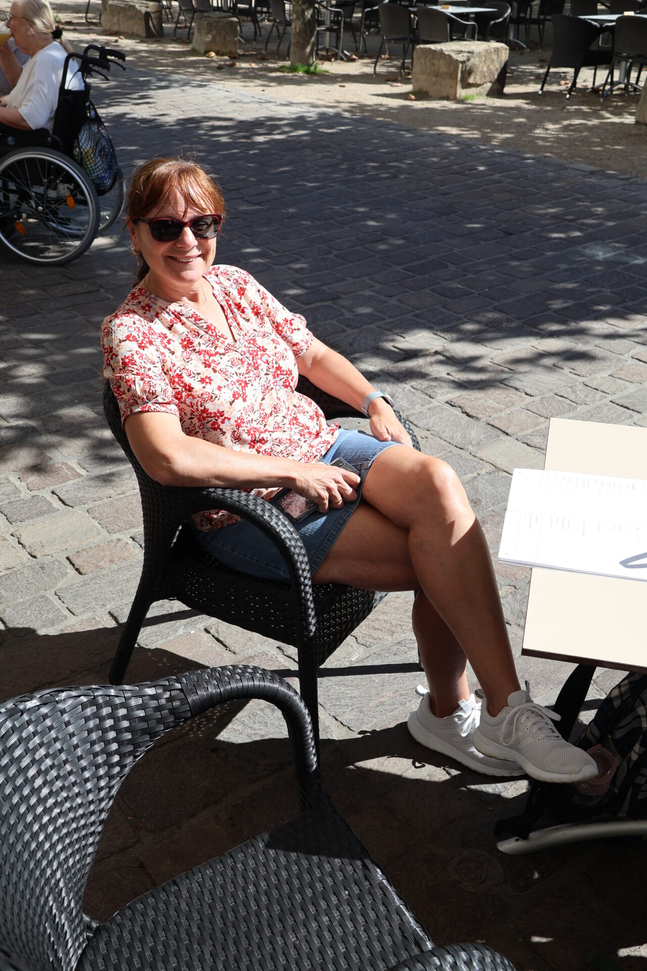 Manuela im Bistro Walderdorffs Trier - September 2023