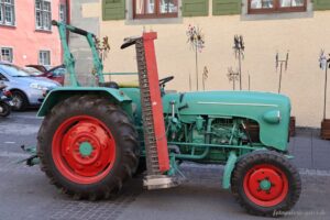 Traktor in Meersburg am Bodensee