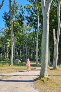 Manuela im Gespennsterwald Nienhagen 3