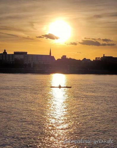 Ruderer-auf-dem-Rhein-vor-Mainz